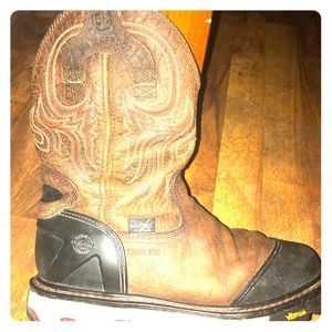 Justin Original steel toe work boots
